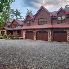 Lake House Exterior Painting Lake Region Laconia, NH 8
